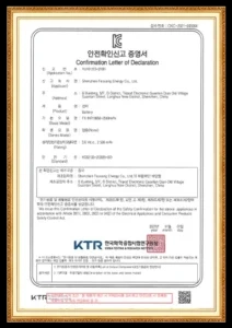Certificates (1)